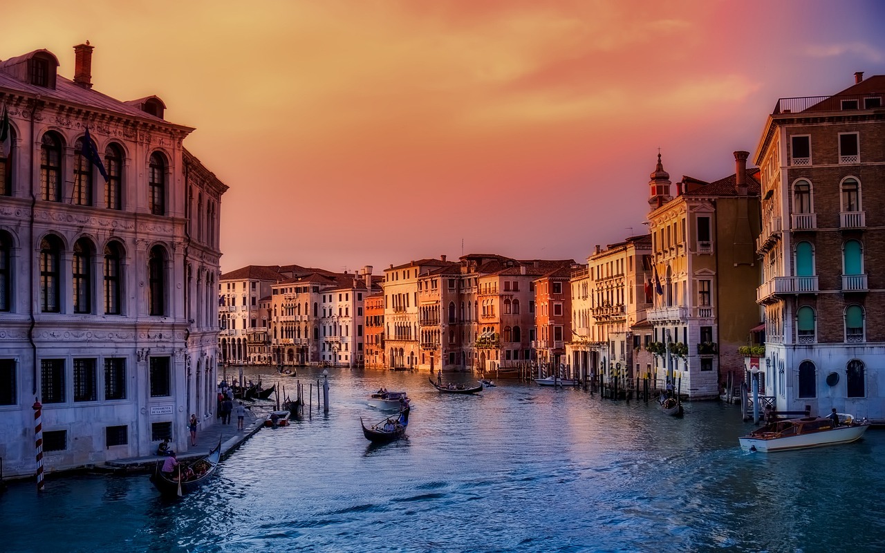 View of Venice near Hotel Falier